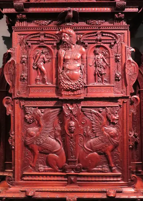 Armoire 3 portes miroir