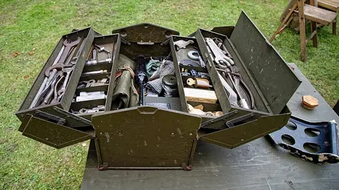 Caisse à outils Stanley métal