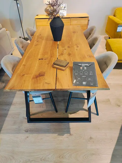 Table à manger extensible chêne
