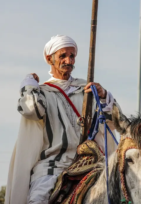 Djellaba homme laine