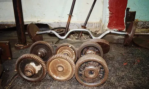 Haltères kit avec banc