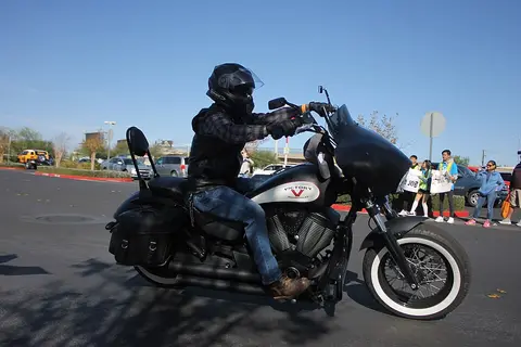 Casque moto modulable