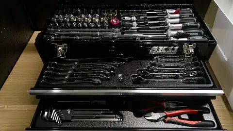 Caisse à outils Stanley métal